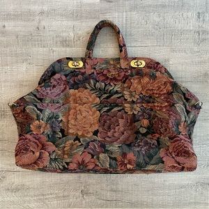 Vintage Tapestry Carpet Travel Bag